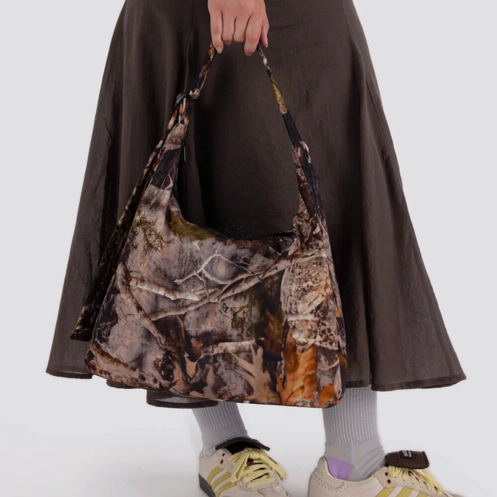 NWT Baggu Nylon Shoulder Bag - Photo Forest - Picture 5 of 10